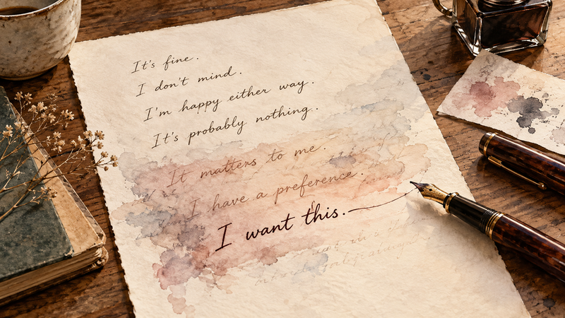 Journaling With One Inky Morning – Week 2: Speaking Honestly