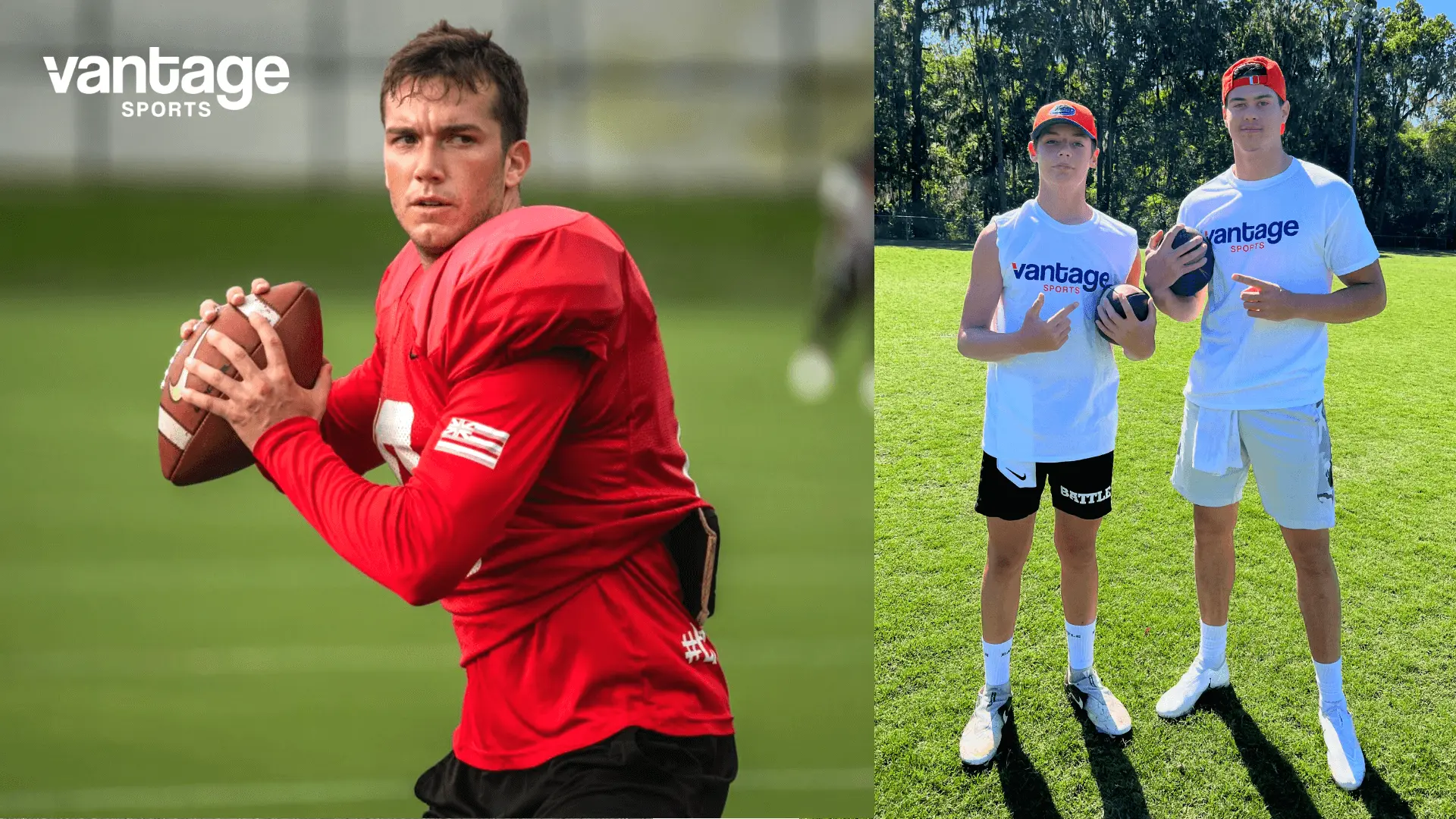 Athletes on Vantage Sports. 