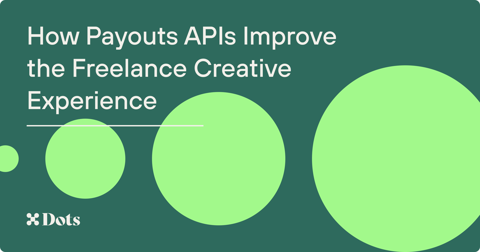 How Payouts APIs Improve the Freelance Creative Experience