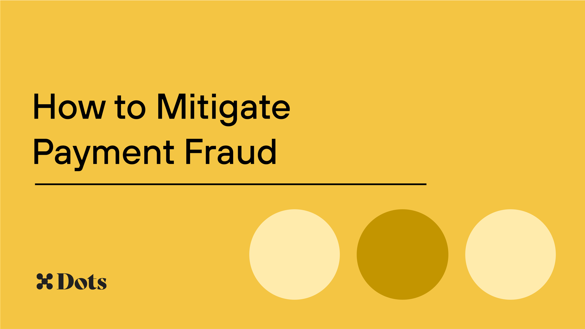 How to Mitigate Payment Fraud