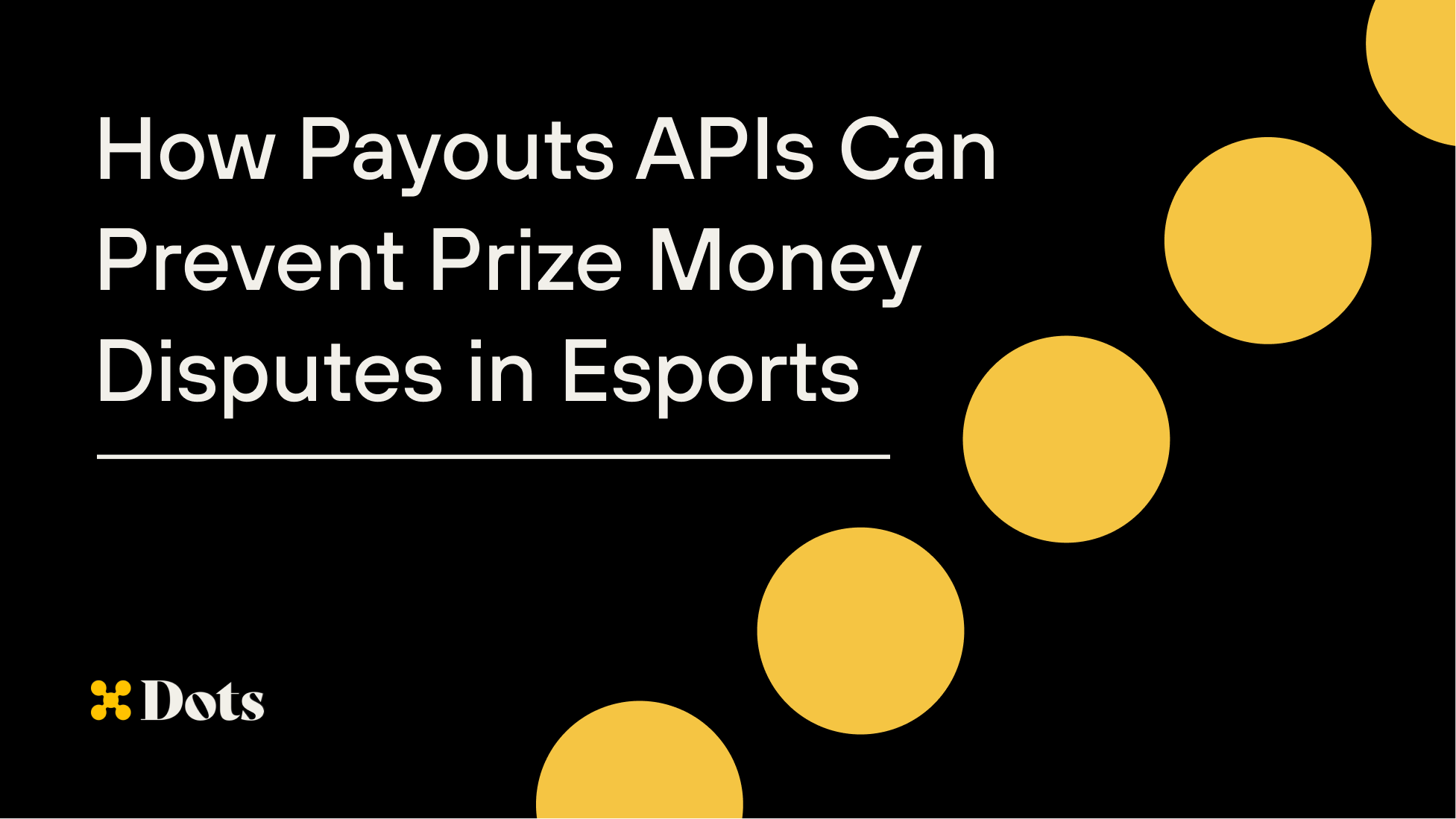 How Payouts APIs Can Prevent Prize Money Disputes in Esports