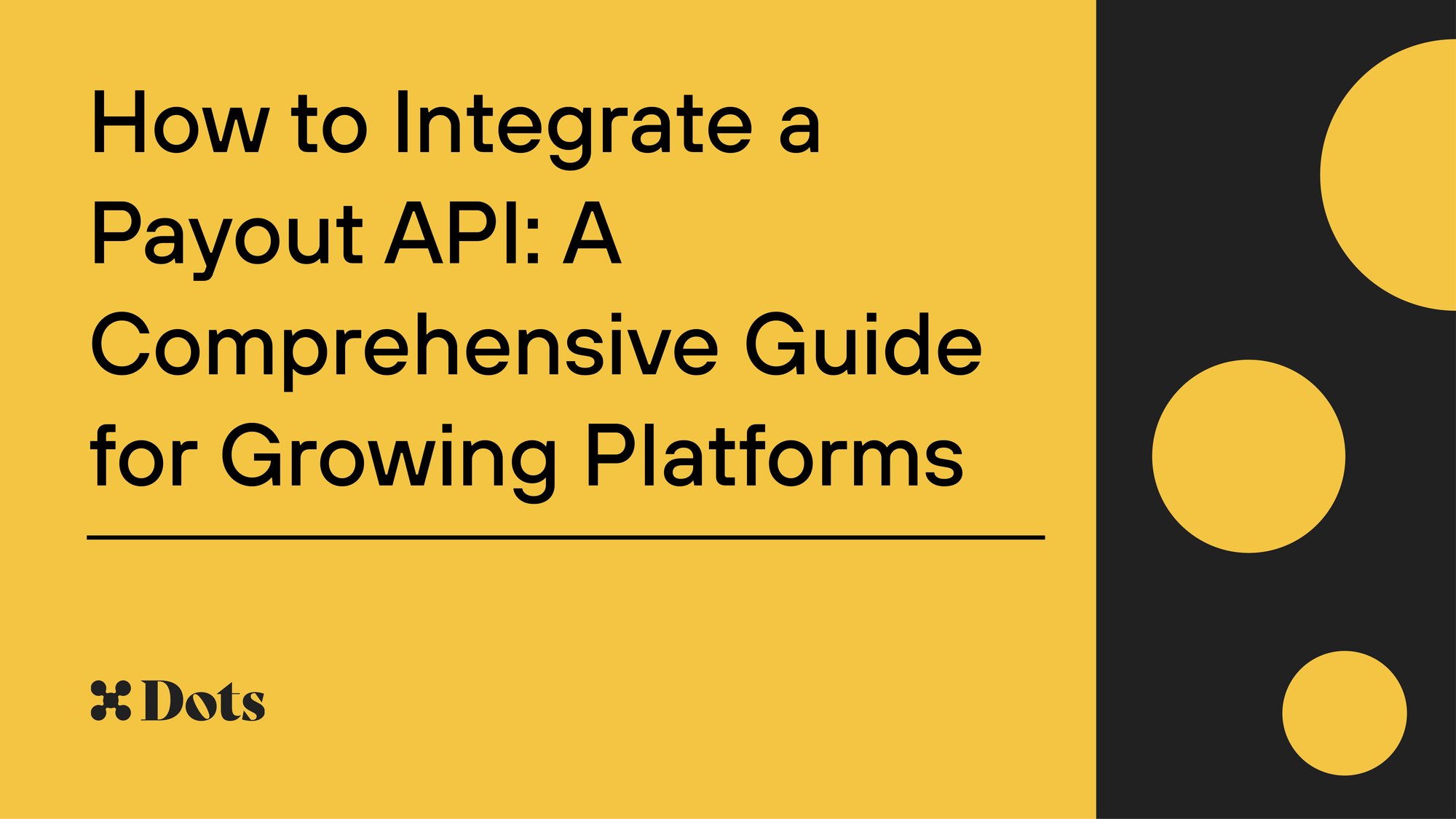 How to Integrate a Payout API: A Comprehensive Guide for Growing Platforms