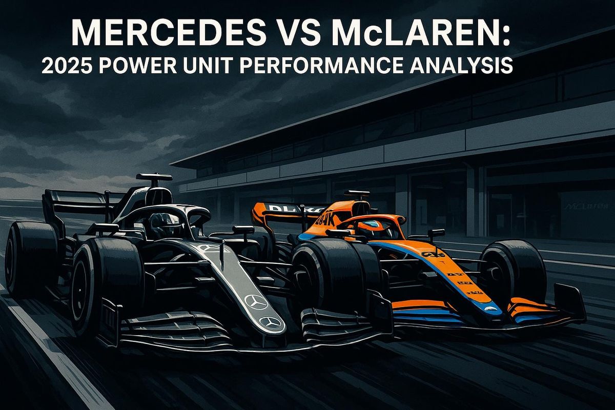 Mercedes vs McLaren: 2025 Power Unit Performance Analysis