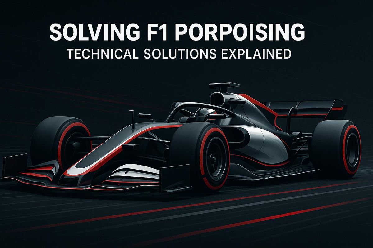 Solving F1 Porpoising: Technical Solutions Explained