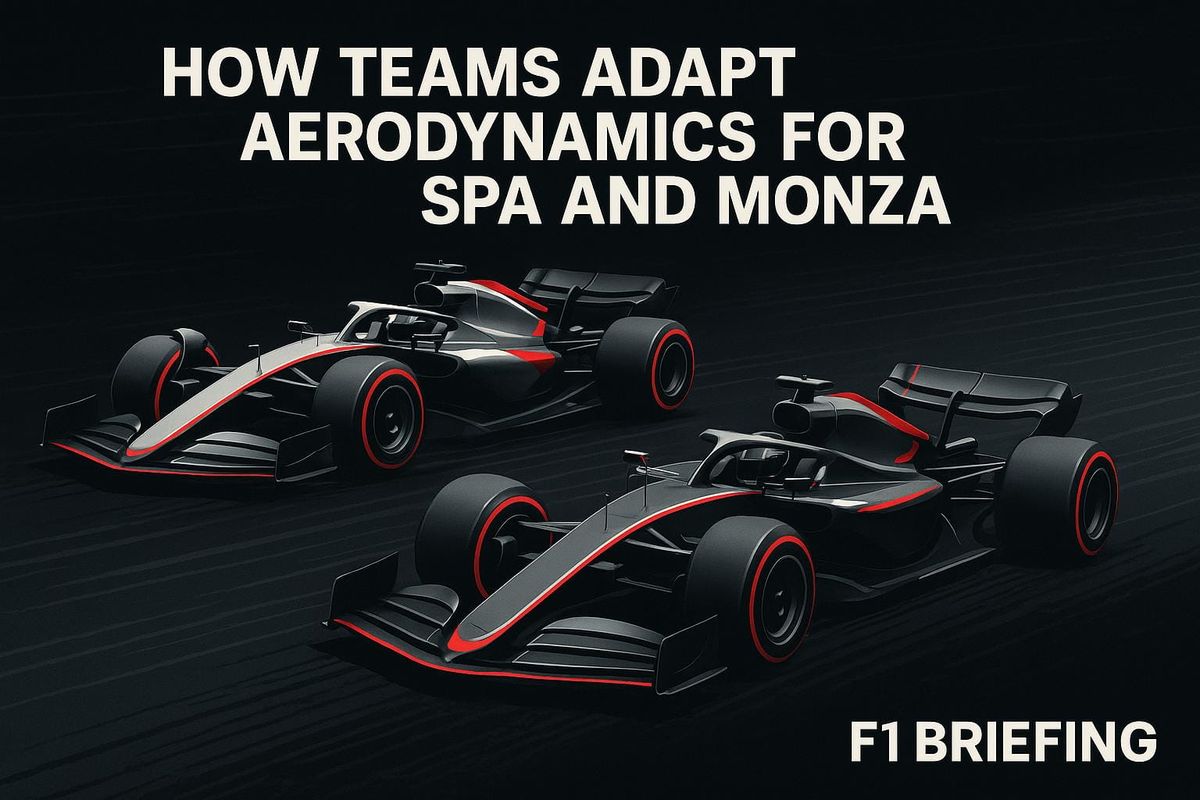 How Teams Adapt Aerodynamics for Spa and Monza