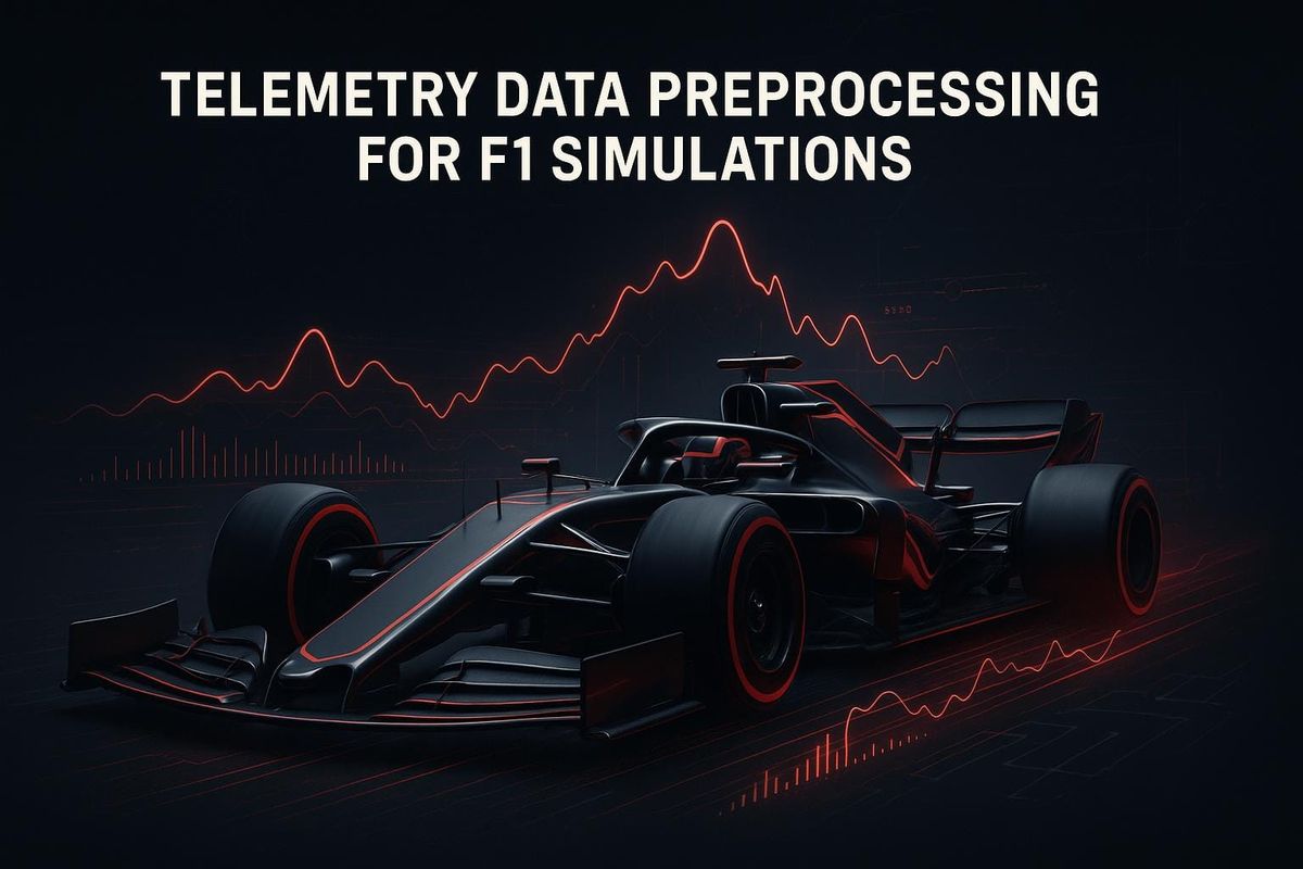 Telemetry Data Preprocessing for F1 Simulations