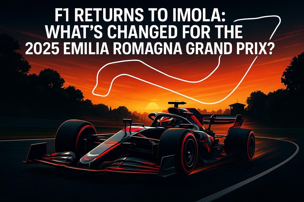 F1 Returns to Imola: What’s Changed for the 2025 Emilia Romagna Grand Prix?