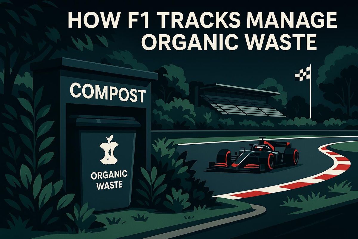 How F1 Tracks Manage Organic Waste
