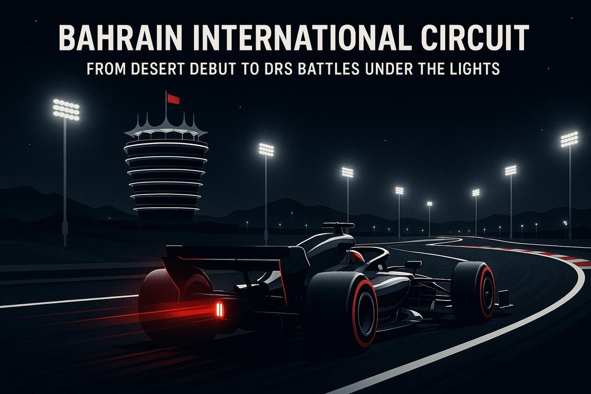 Bahrain International Circuit: From Desert Debut to DRS Battles Under the Lights