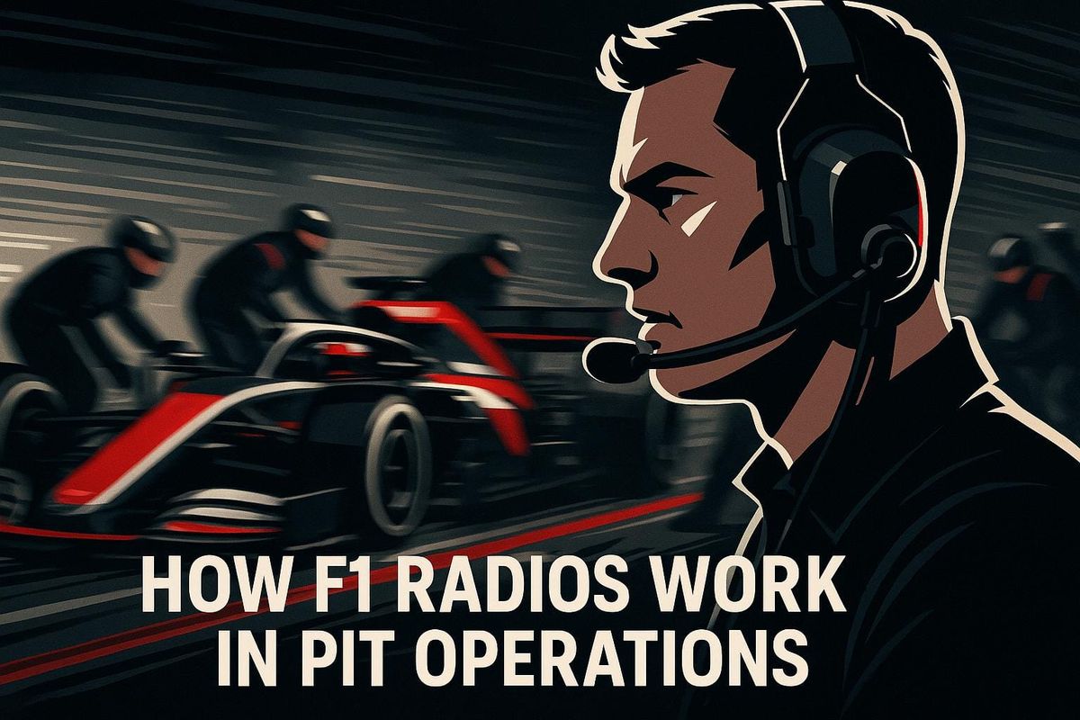 How F1 Radios Work in Pit Operations