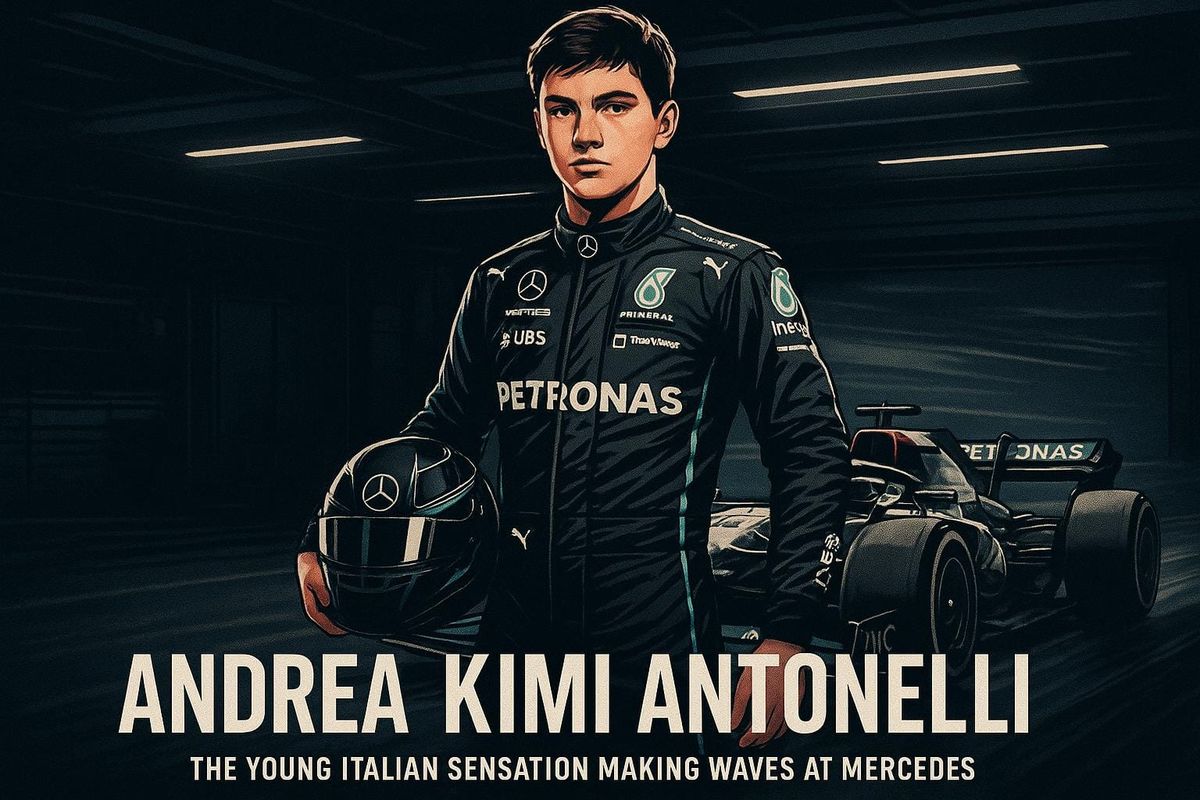 Andrea Kimi Antonelli: The Young Italian Sensation Making Waves at Mercedes