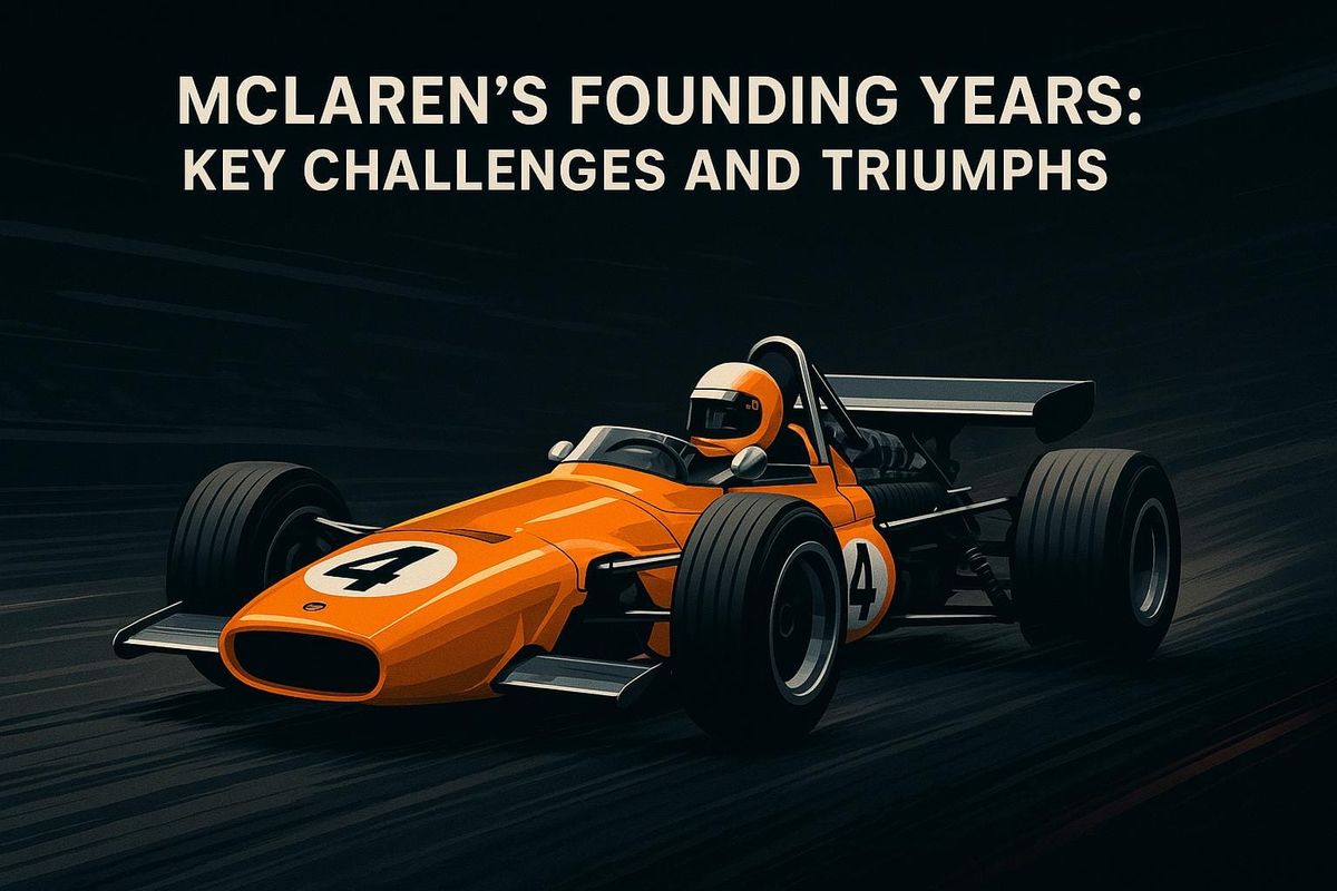 McLaren's Founding Years: Key Challenges and Triumphs