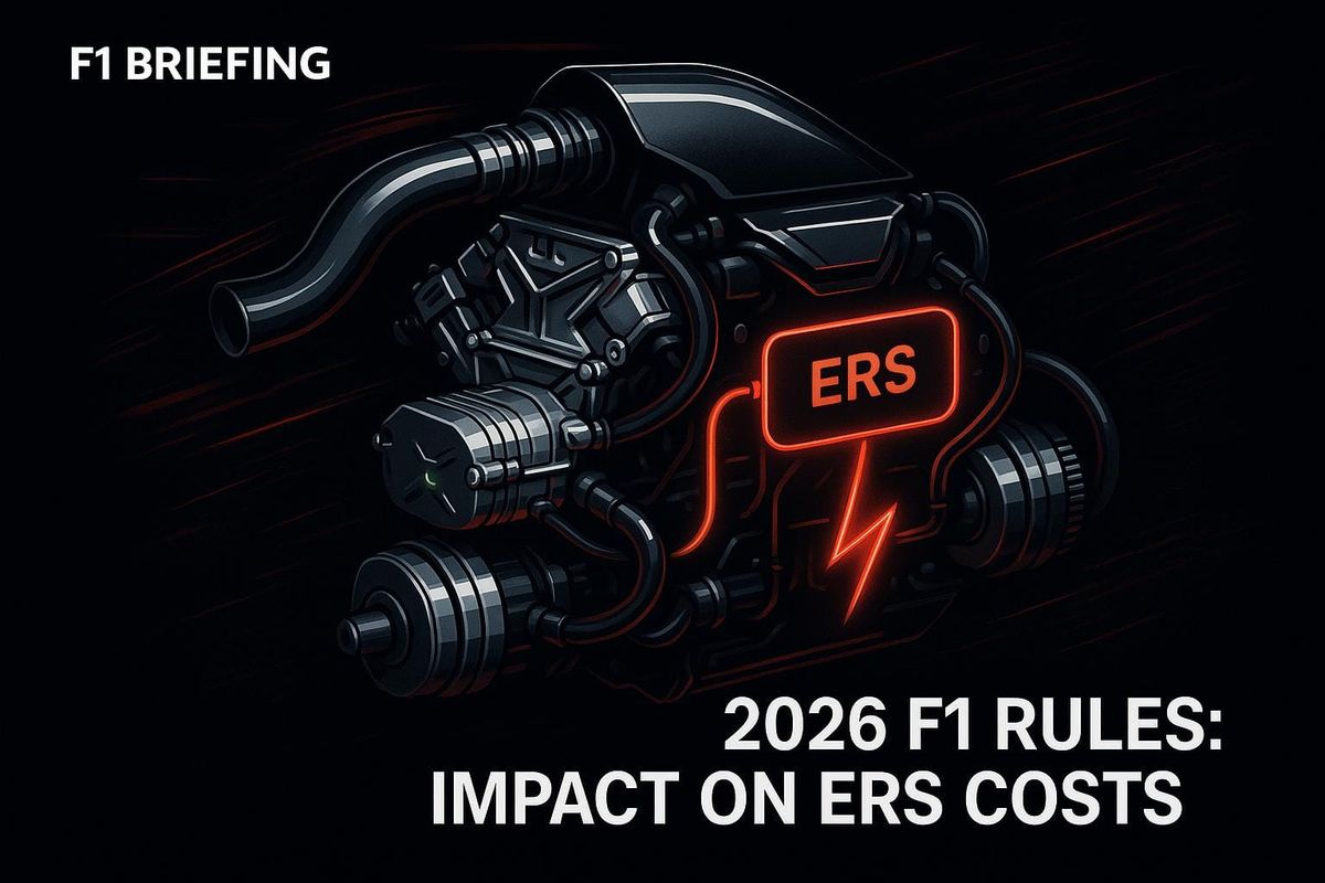 2026 F1 Rules: Impact on ERS Costs