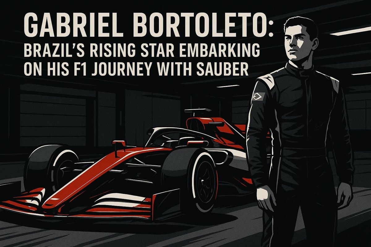 Gabriel Bortoleto: Brazil’s Rising Star Embarking on His F1 Journey with Sauber
