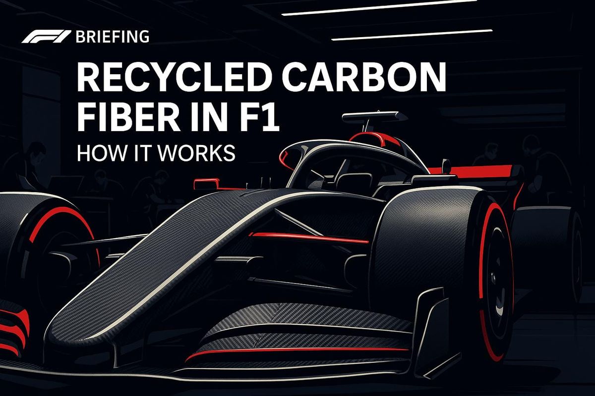 Recycled Carbon Fiber in F1: How It Works