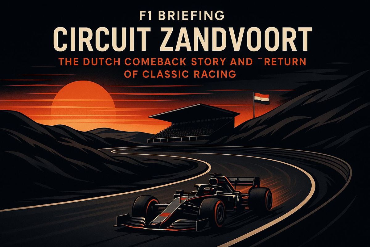 Circuit Zandvoort: The Dutch Comeback Story and the Return of Classic Racing