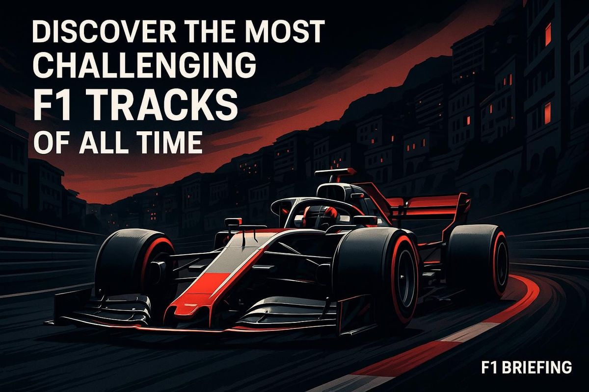 Discover the Most Challenging F1 Tracks of All Time