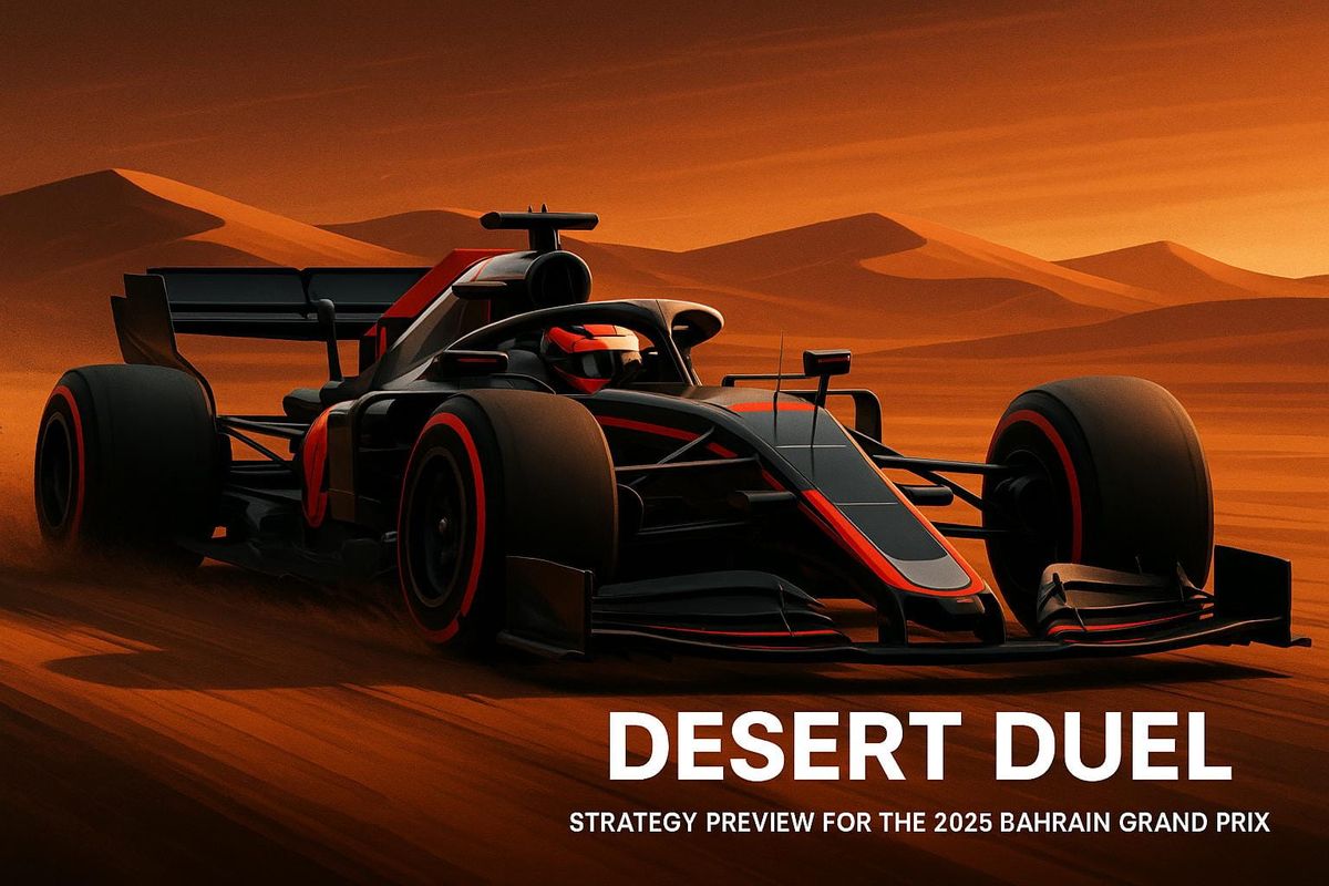 Desert Duel: Strategy Preview for the 2025 Bahrain Grand Prix