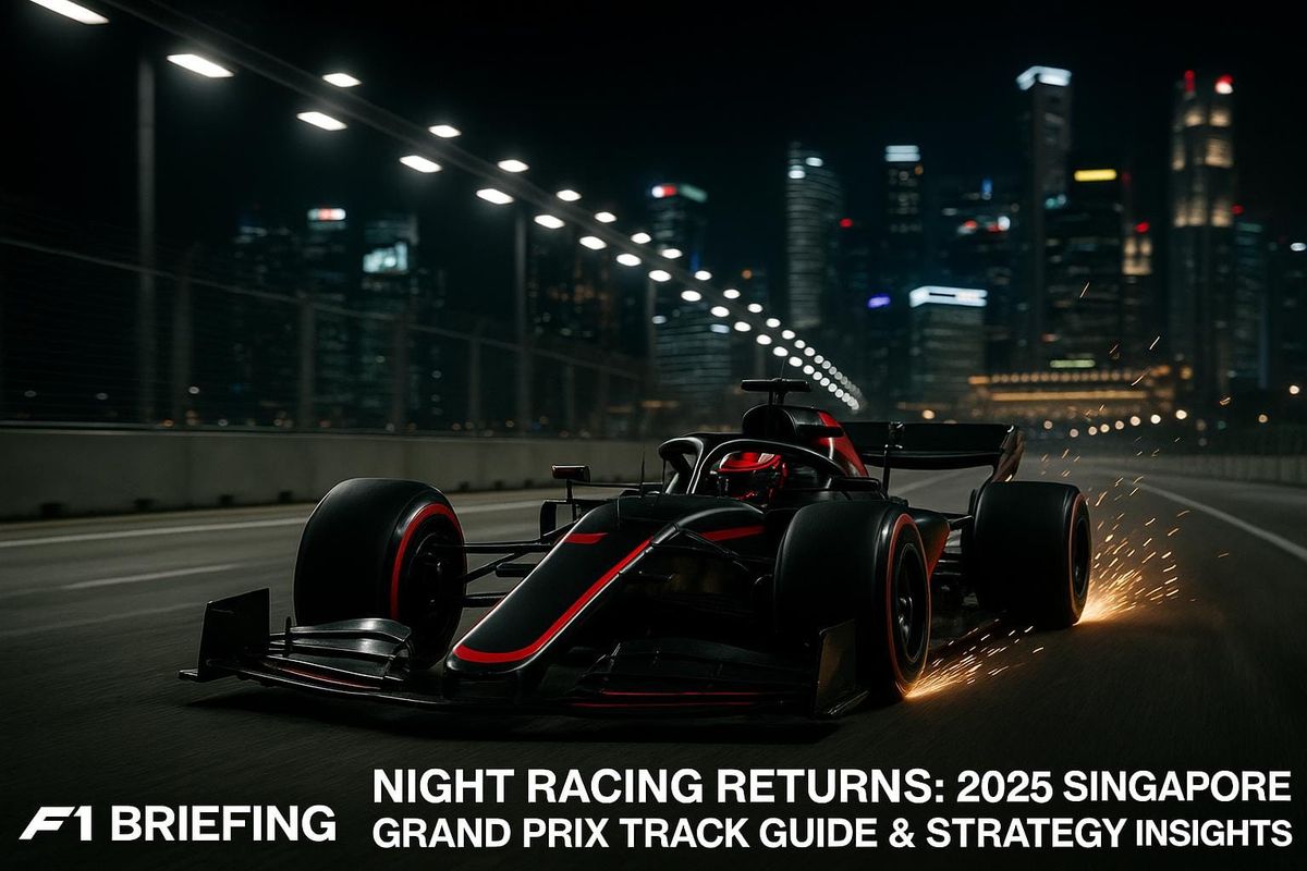 Night Racing Returns: 2025 Singapore Grand Prix Track Guide & Strategy Insights