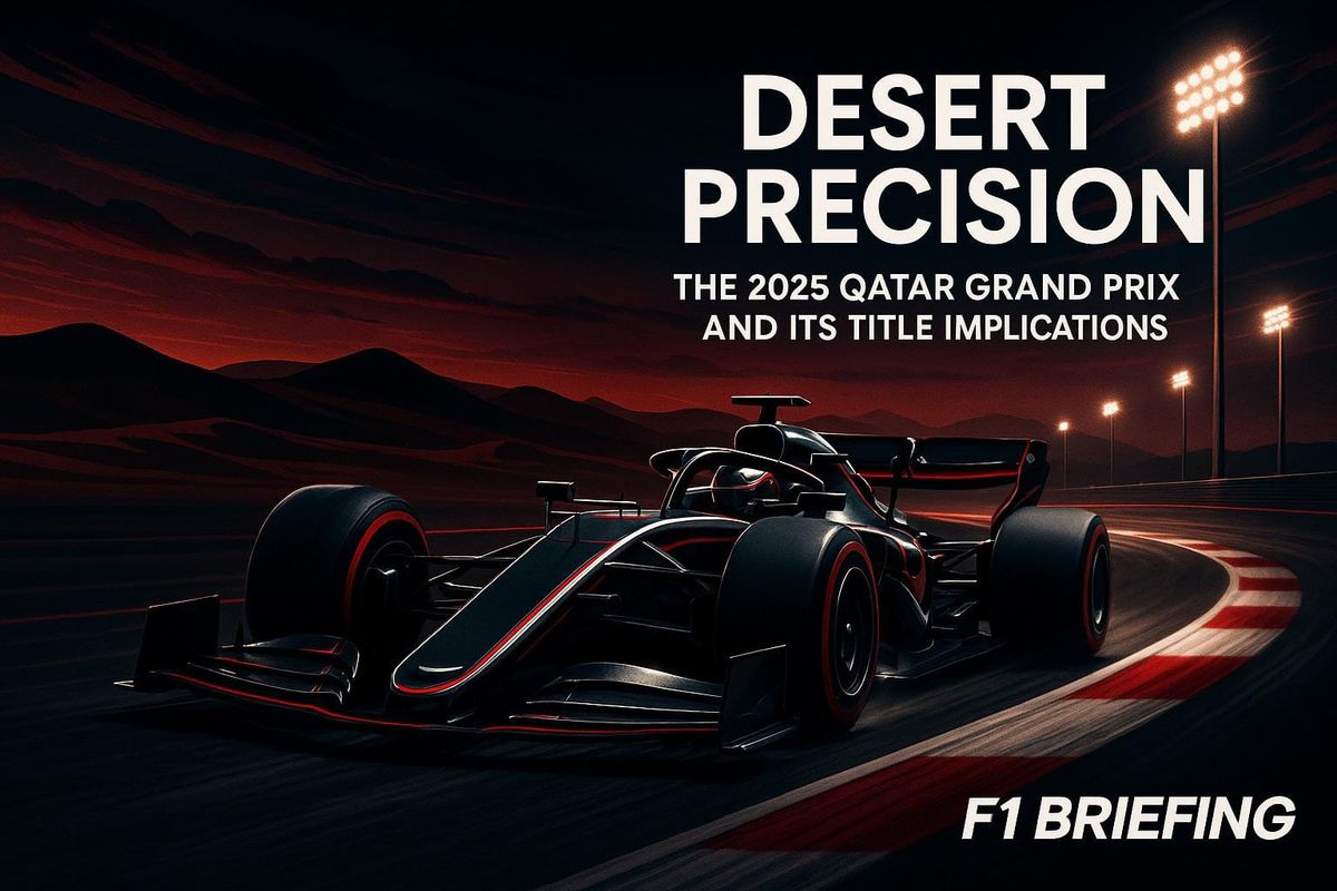Desert Precision: The 2025 Qatar Grand Prix and Its Title Implications
