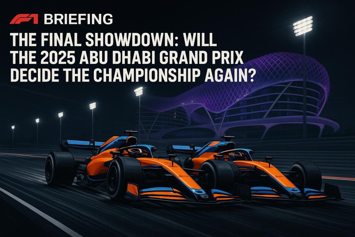 The Final Showdown: Will the 2025 Abu Dhabi Grand Prix Decide the Championship Again?