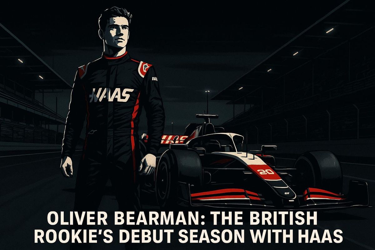 Oliver Bearman: The British Rookie’s Debut Season with Haas