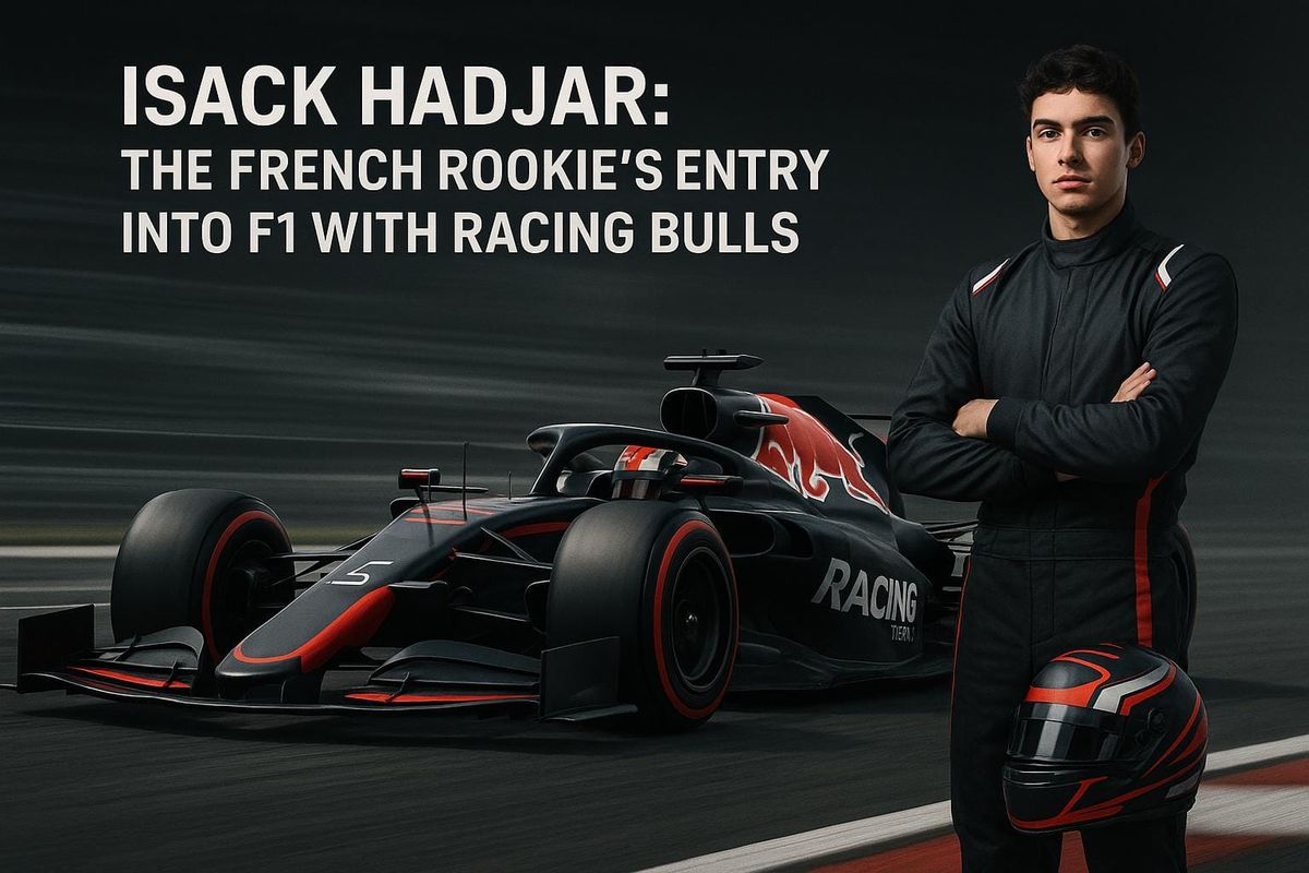 Isack Hadjar: The French Rookie’s Entry into F1 with Racing Bulls