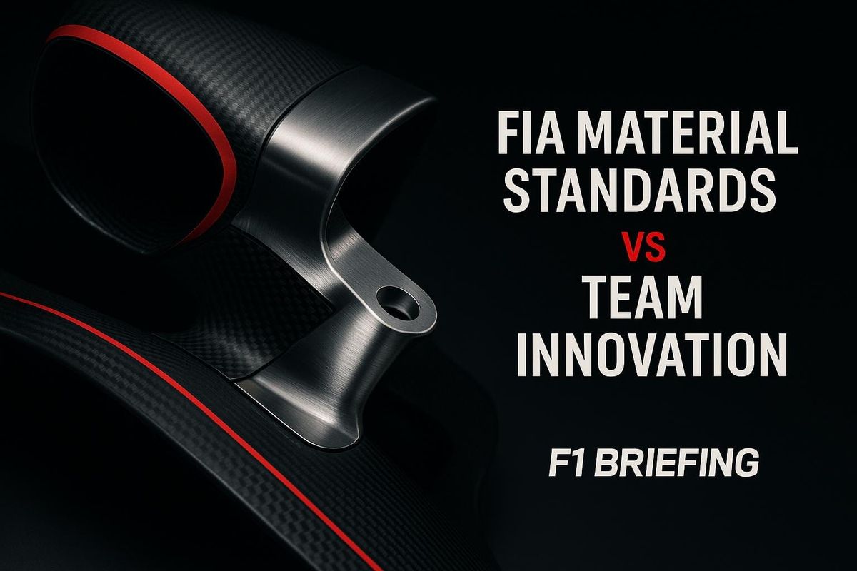 FIA Material Standards vs Team Innovation