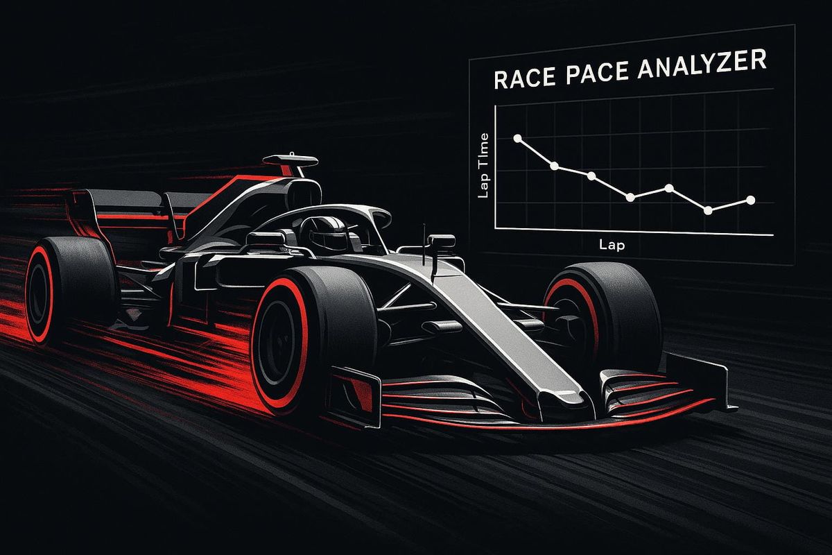 F1 Race Pace Analyzer for Performance