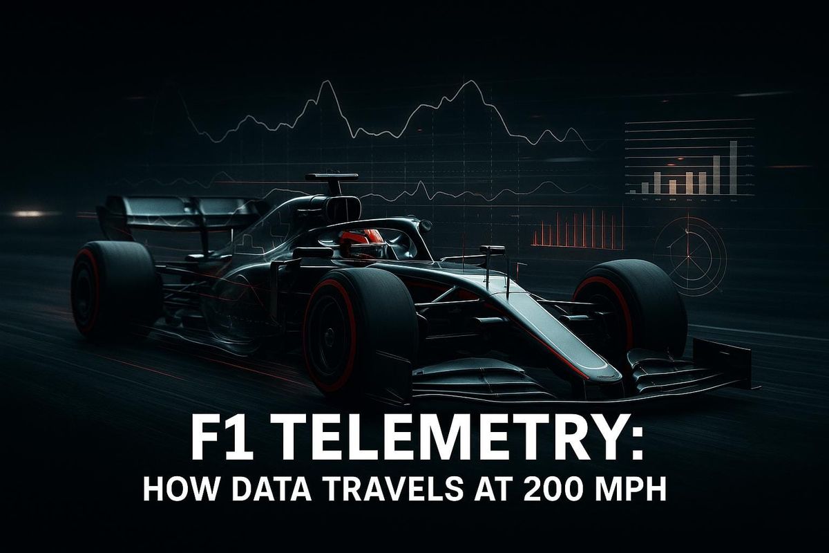 F1 Telemetry: How Data Travels at 200 MPH