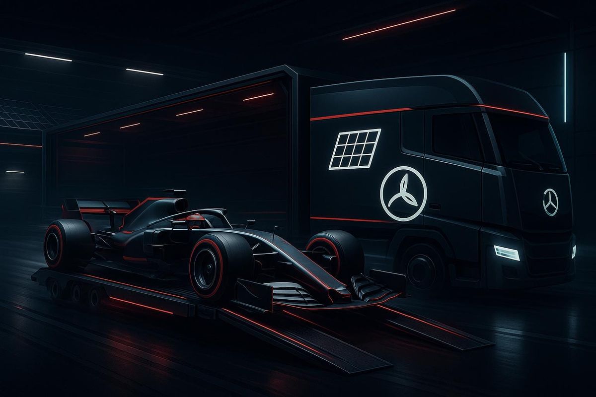 Sustainability in F1 Logistics