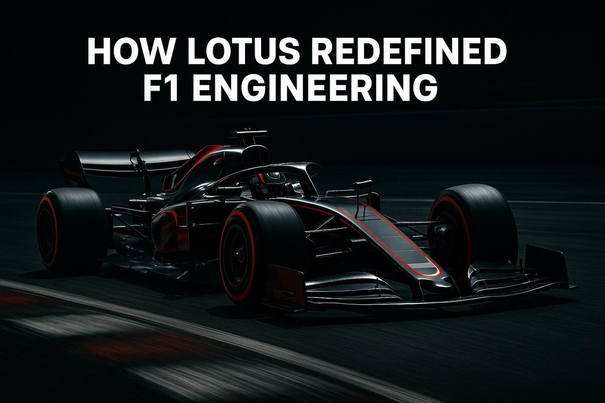 How Lotus Redefined F1 Engineering