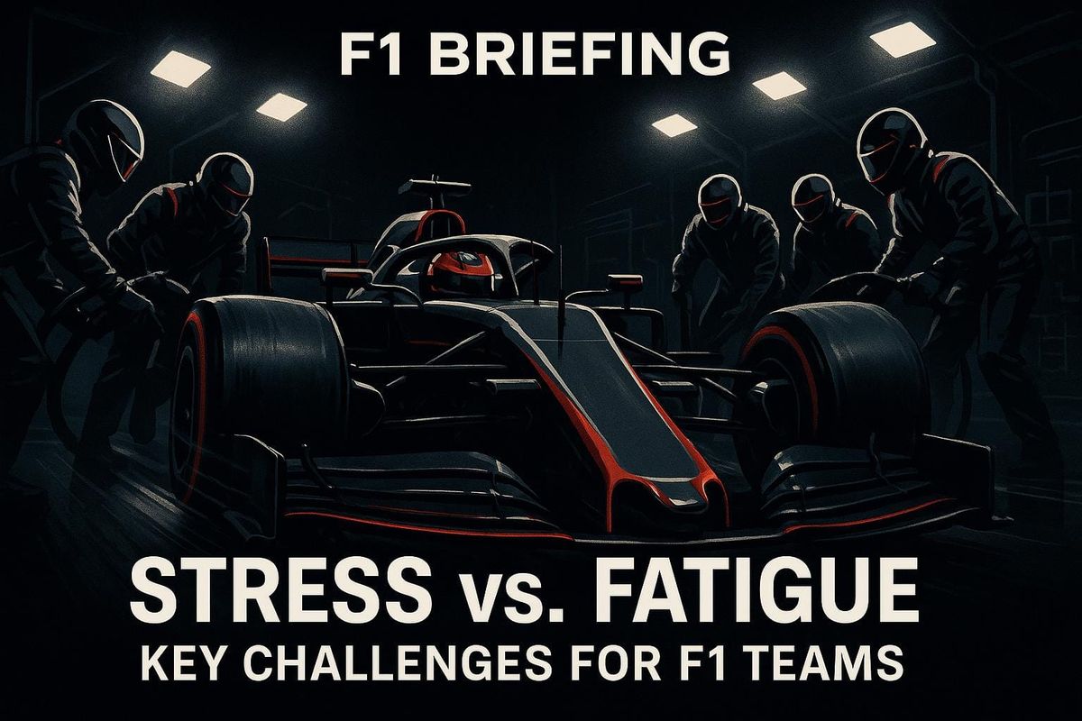 Stress vs. Fatigue: Key Challenges for F1 Teams