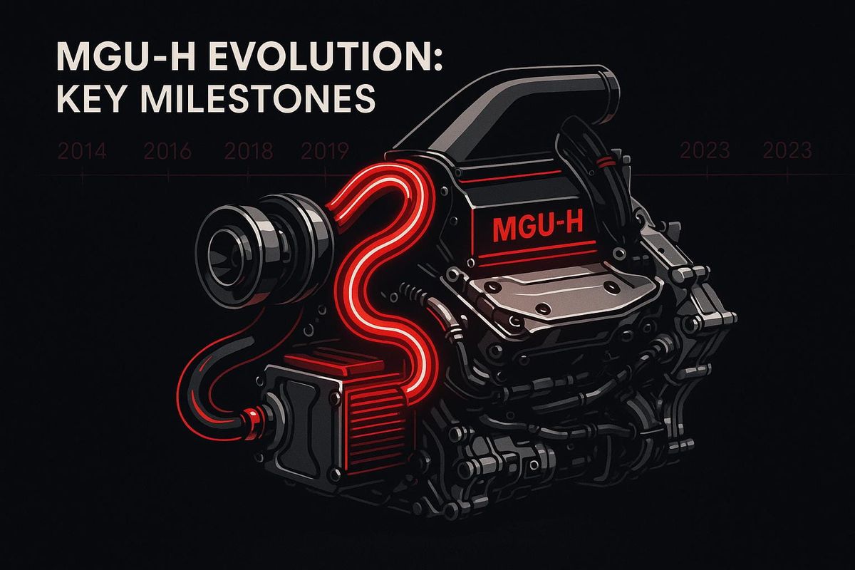 MGU-H Evolution: Key Milestones