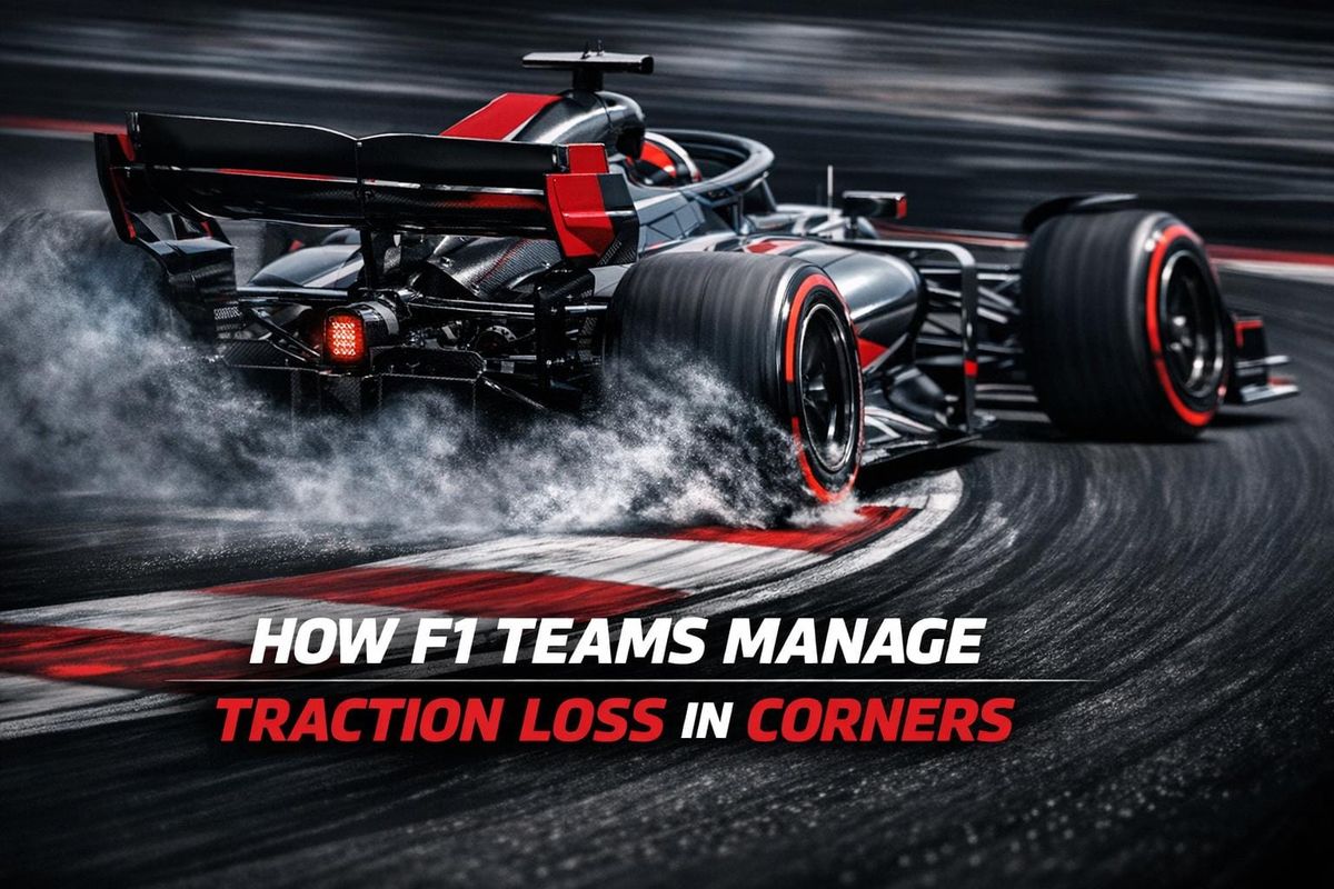 How F1 Teams Manage Traction Loss in Corners