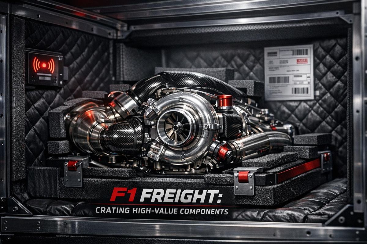 F1 Freight: Crating High-Value Components