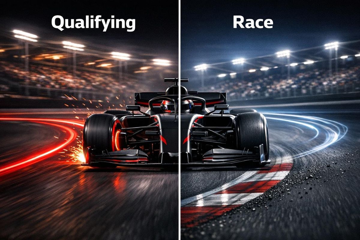 Qualifying vs Race Trim: What Drivers Experience