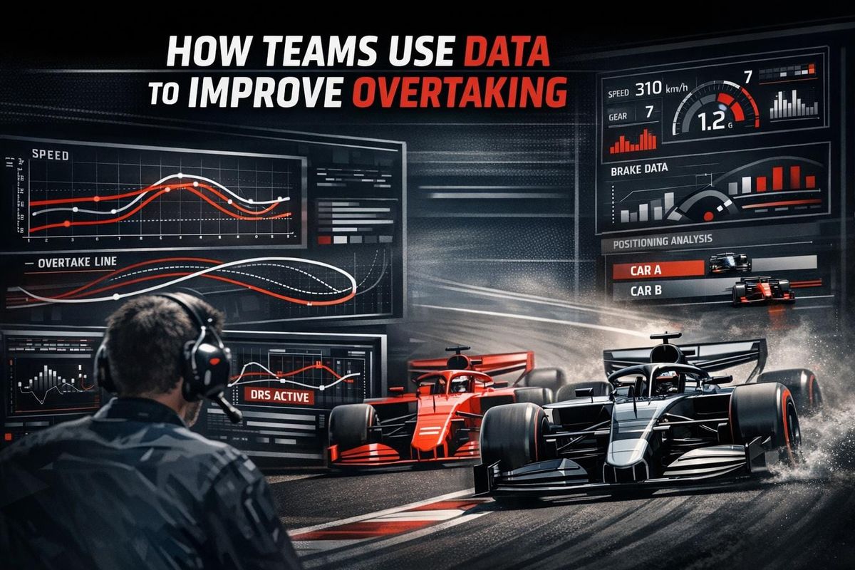 How Teams Use Data to Improve Overtaking