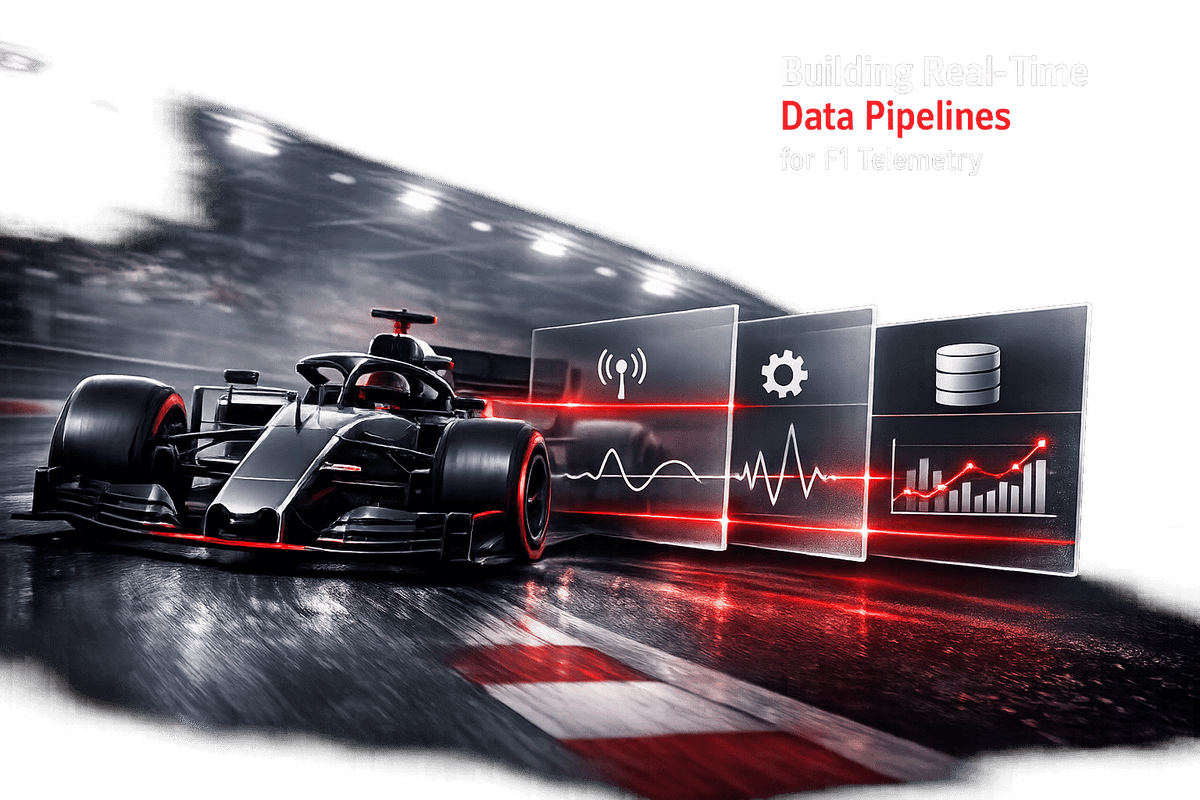 Building Real-Time Data Pipelines for F1 Telemetry