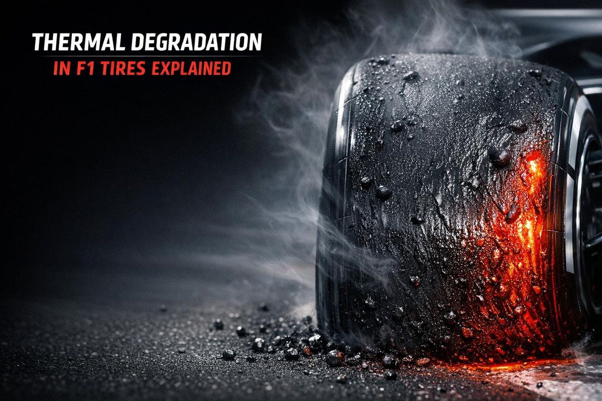 Thermal Degradation in F1 Tires Explained
