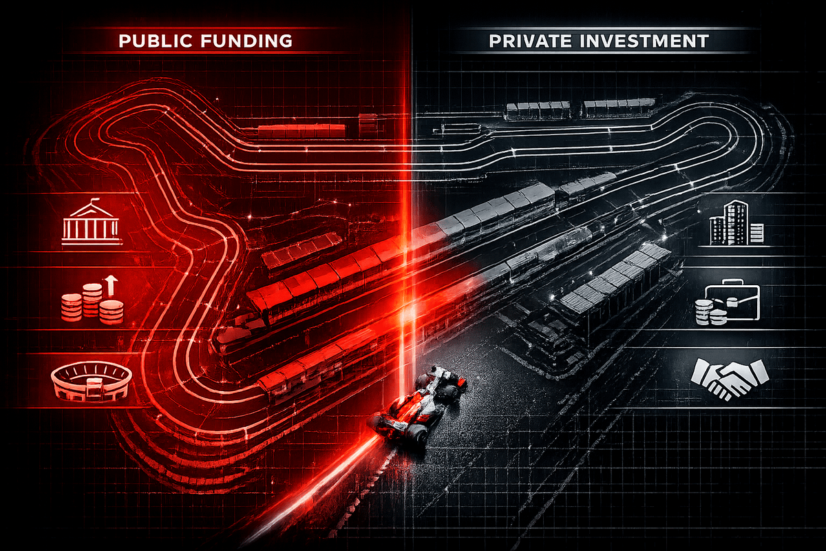 Public Funding vs Private Investment in F1 Tracks