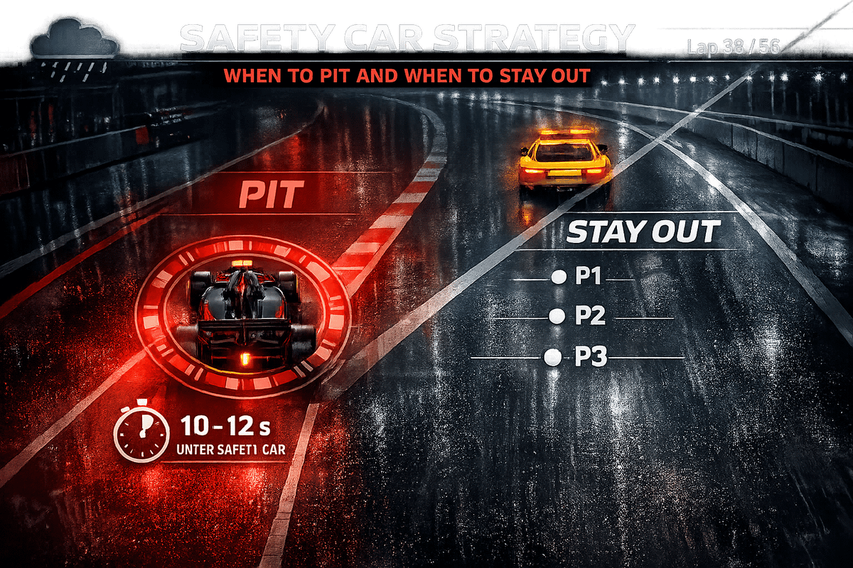 Safety Car Strategy: When to Pit and When to Stay Out