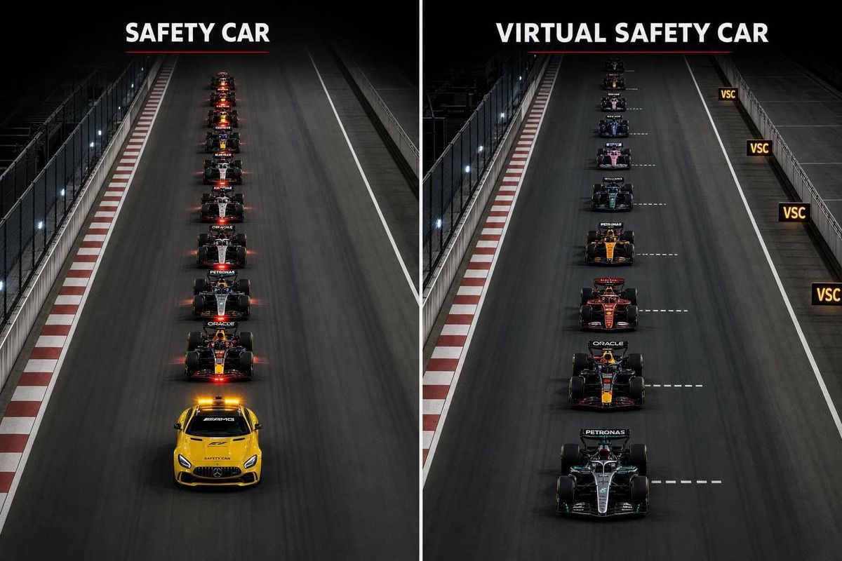 Safety Car vs. Virtual Safety Car: Key Differences