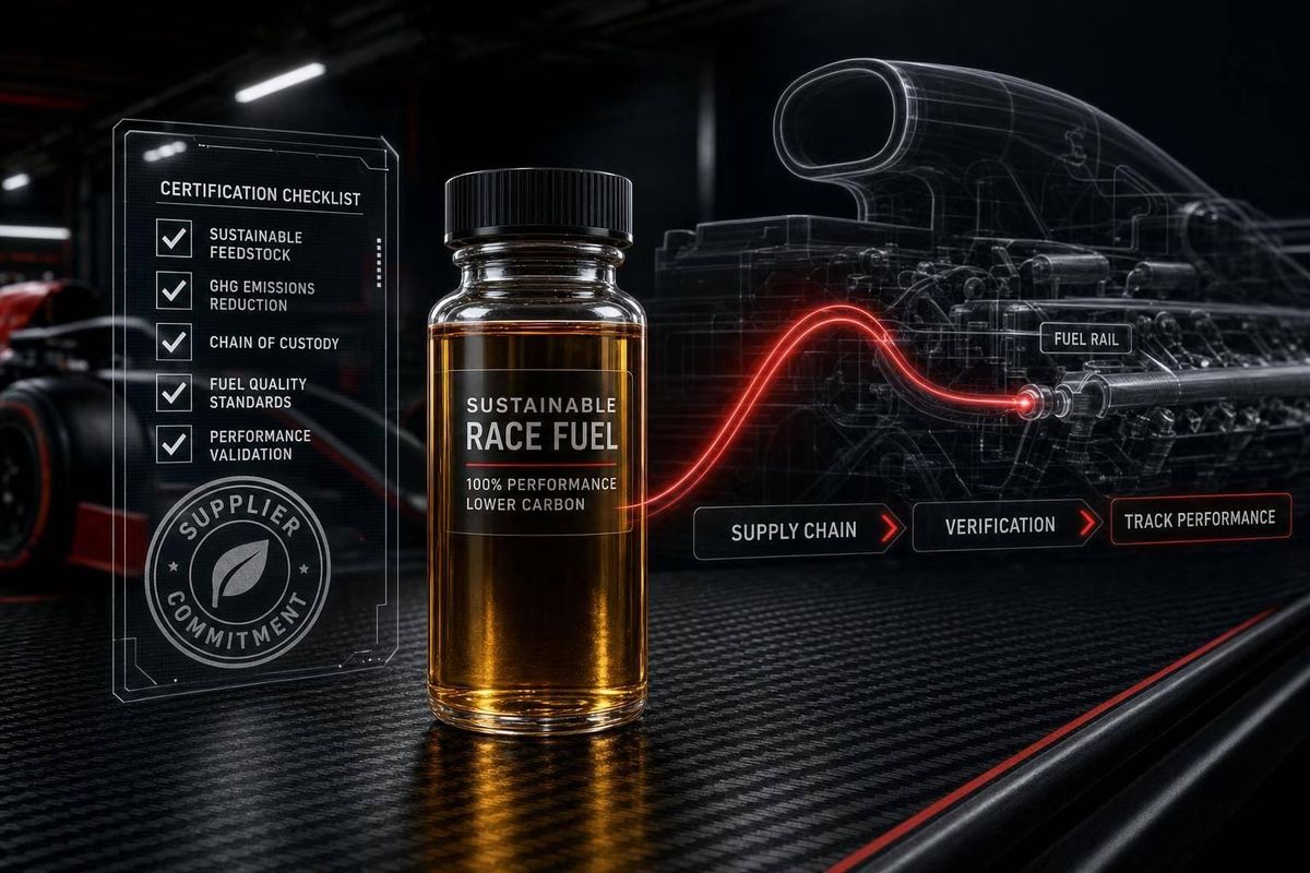 Sustainable Fuel in F1: Role of Supplier Commitments