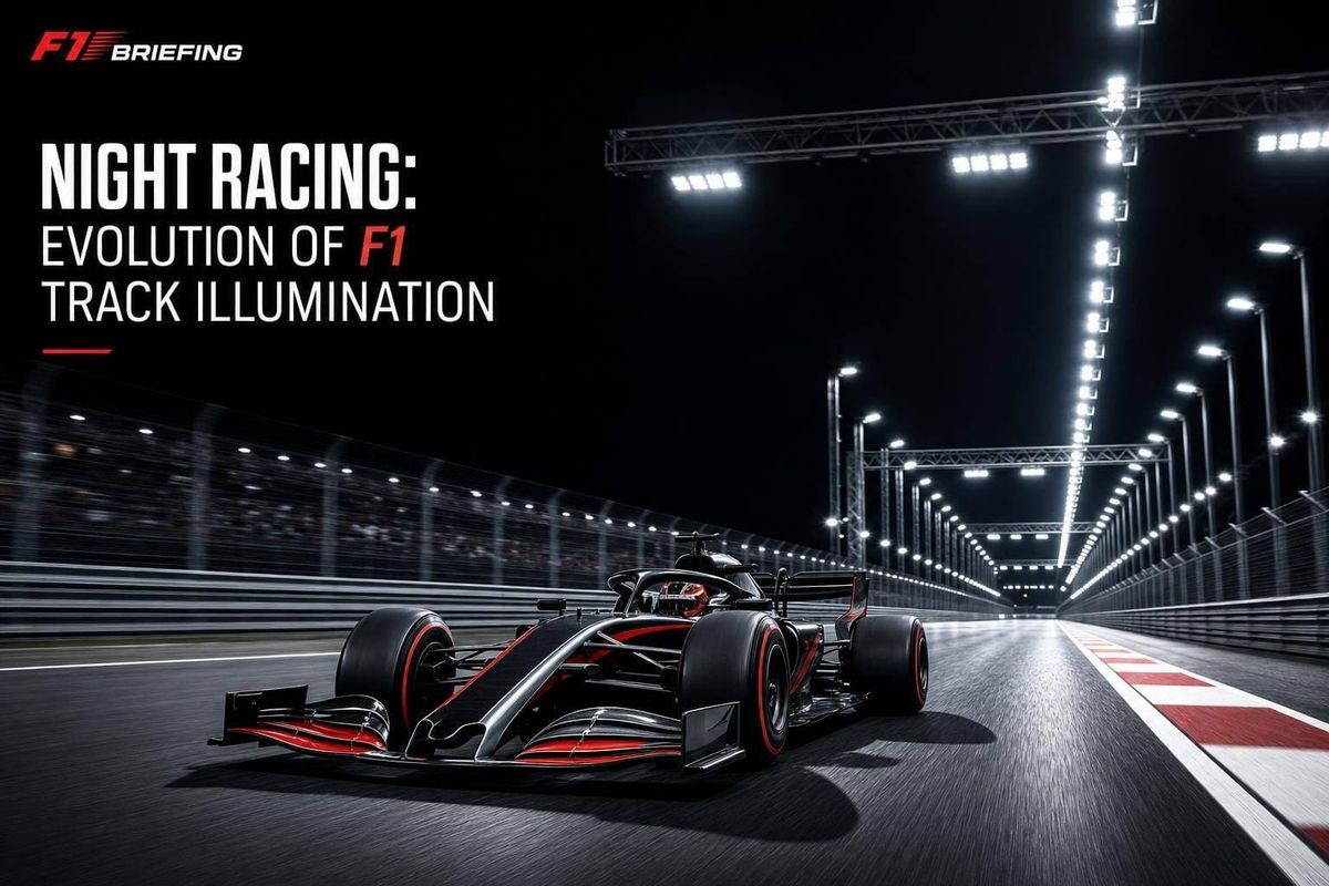 Night Racing: Evolution of F1 Track Illumination