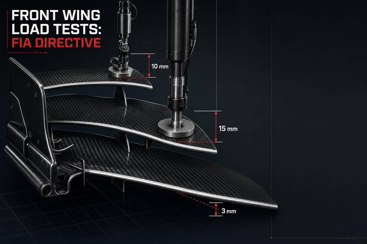 Front Wing Load Tests: FIA Directive