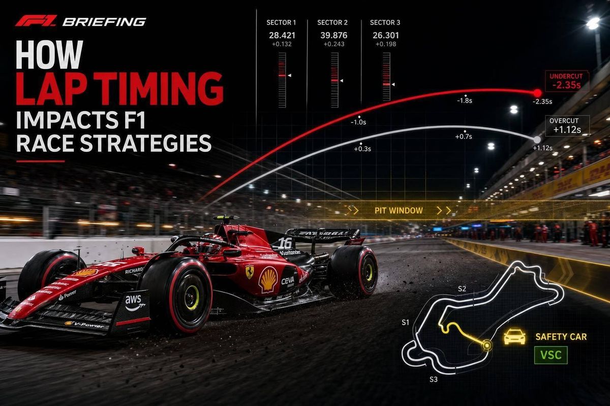 How Lap Timing Impacts F1 Race Strategies