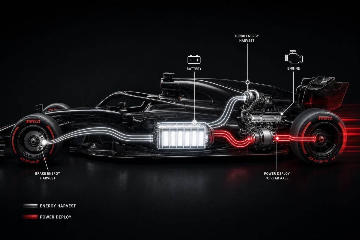 F1 battery management: guide to harvest and engine life