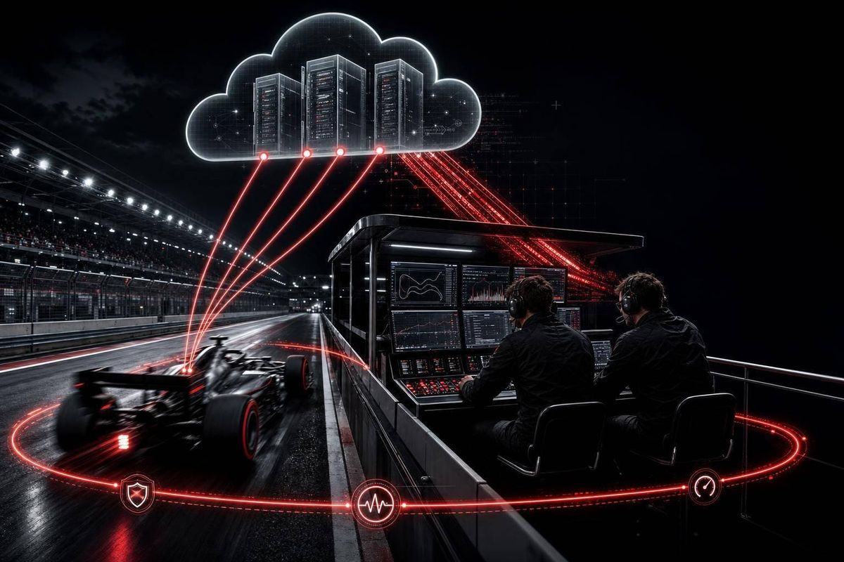 F1 Telemetry Stack: Trackside vs Cloud Analysis