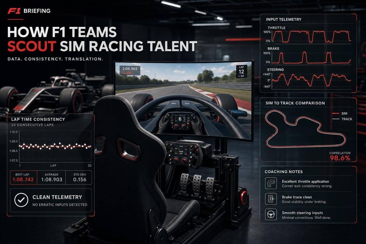 How F1 Teams Scout Sim Racing Talent